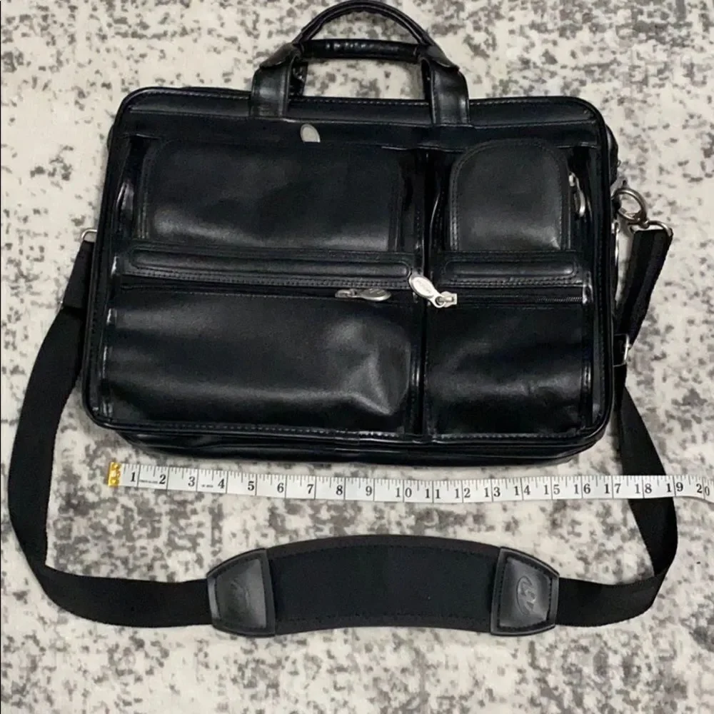 Mcklein Carry on shoulder laptop bag in like new